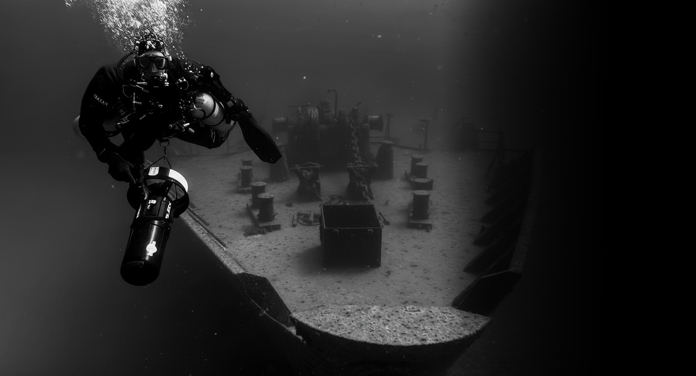 Portrait of diving instructor
